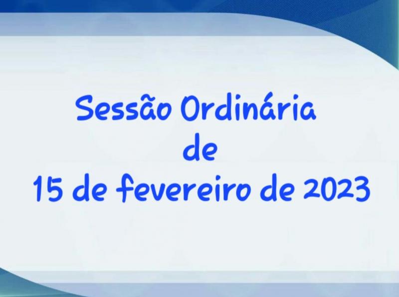 CONFIRA O RESUMO DA SESSÃO